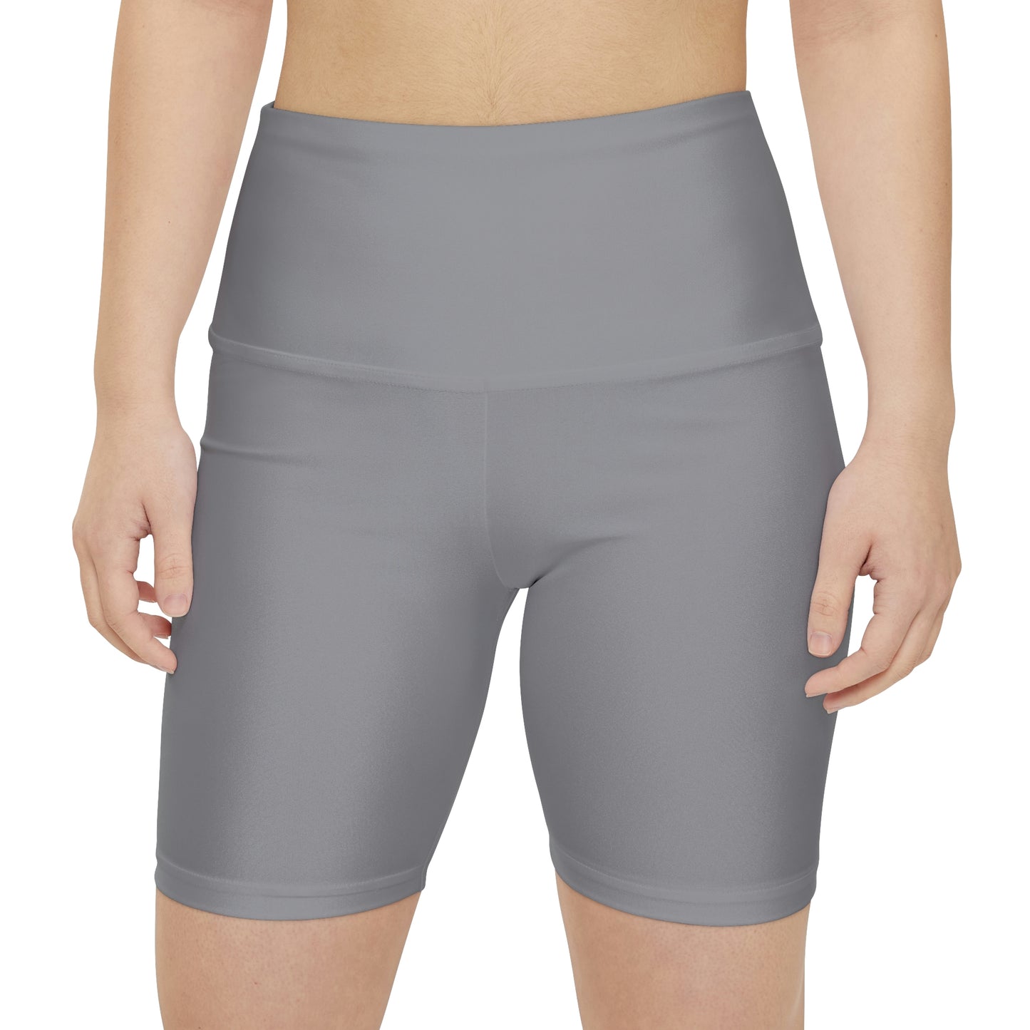 Women's Sleek Grey Performance Shorts