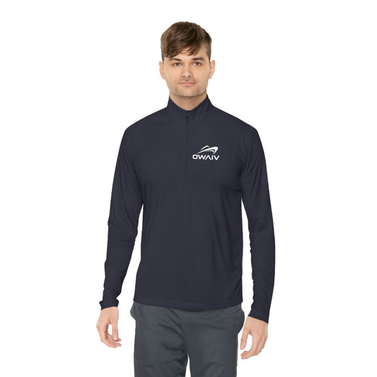 Men's Nautical Performance Quarter-Zip Pullover