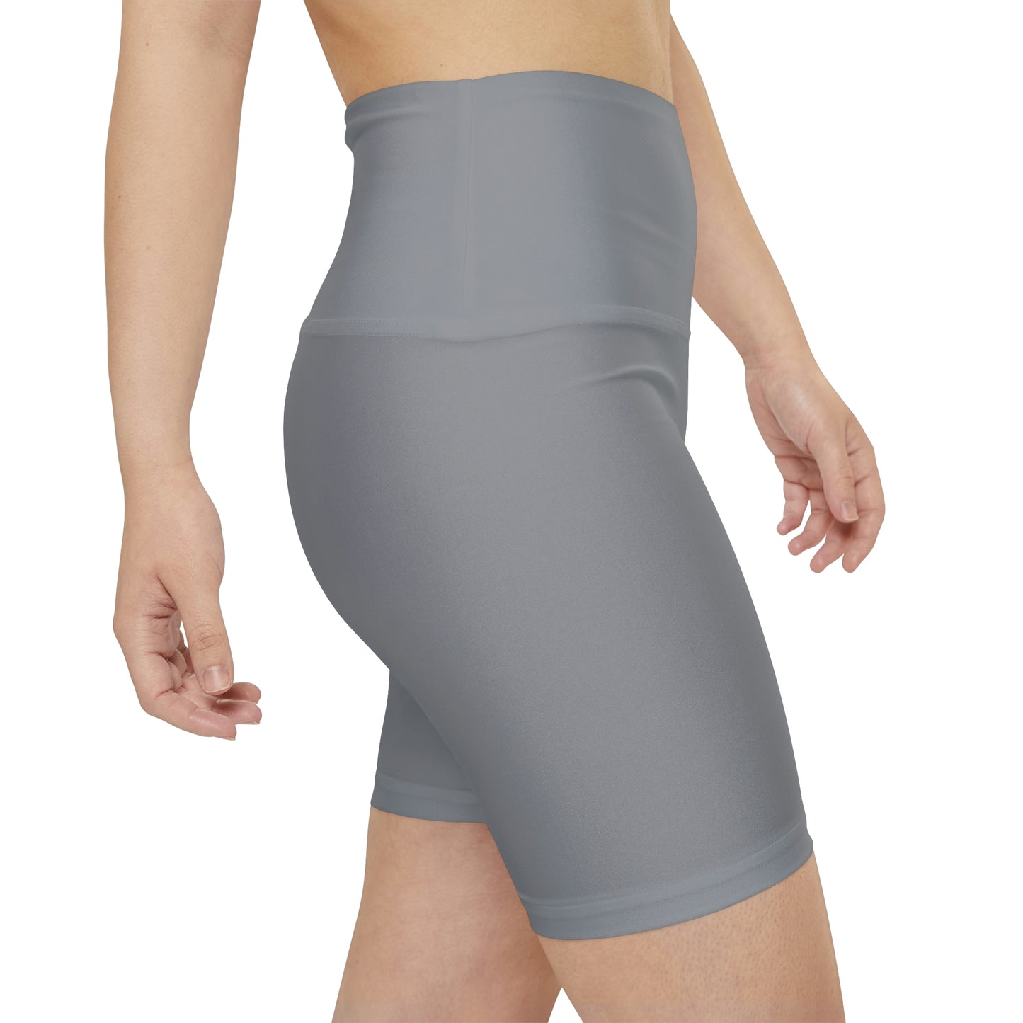 Women's Sleek Grey Performance Shorts