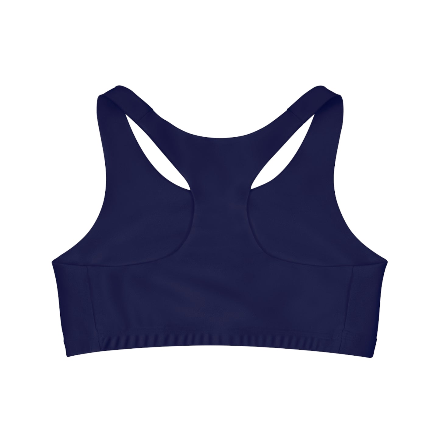 The Seamless Navy Nautical Chic Sports Bra