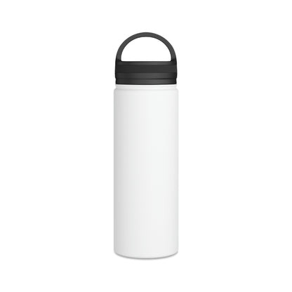 Nautical Stainless Steel Water Bottle with Handle Lid